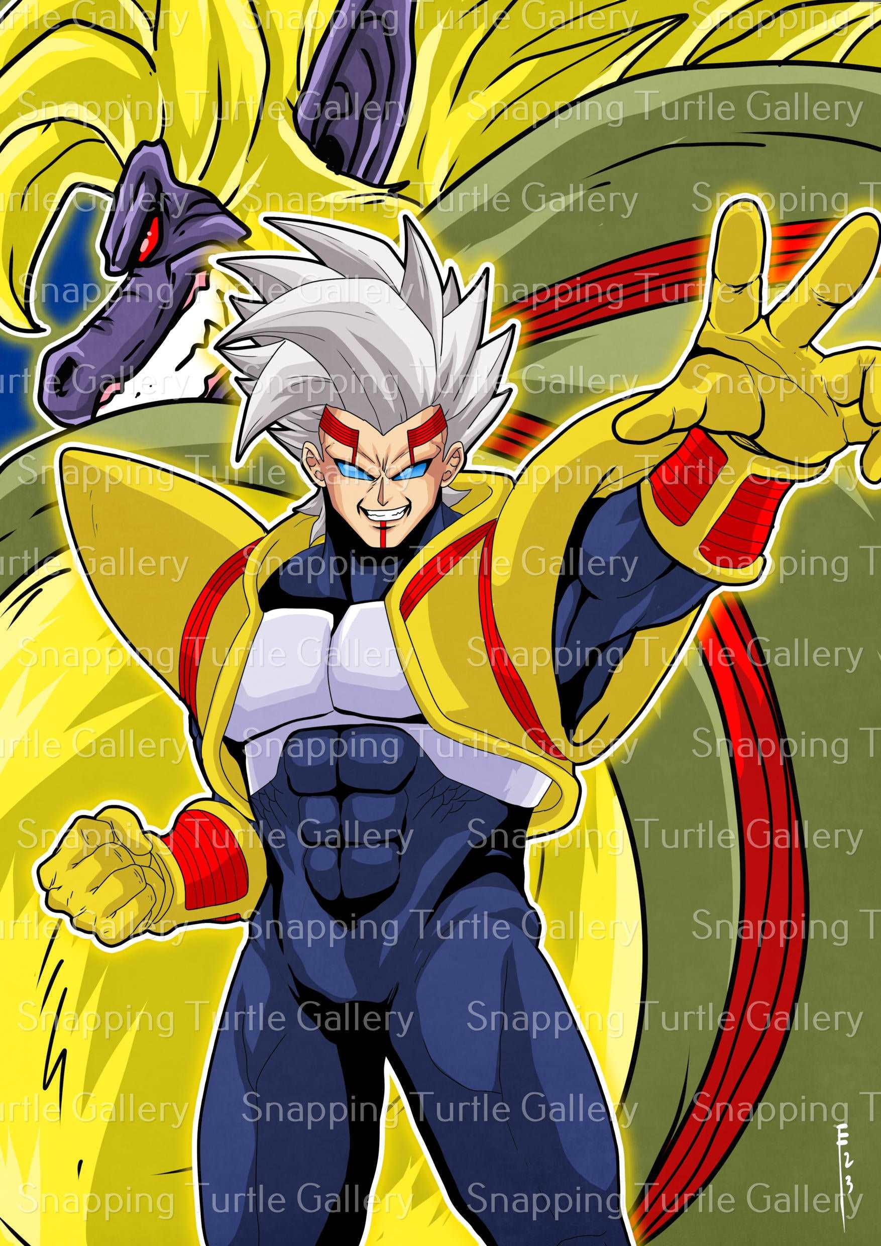 Baby Vegita Dragon ball GT Emmanuel Snapping Turtle Gallery