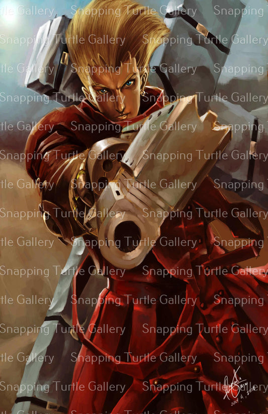 TRIGUN Vash Ceasar Snapping Turtle Gallery