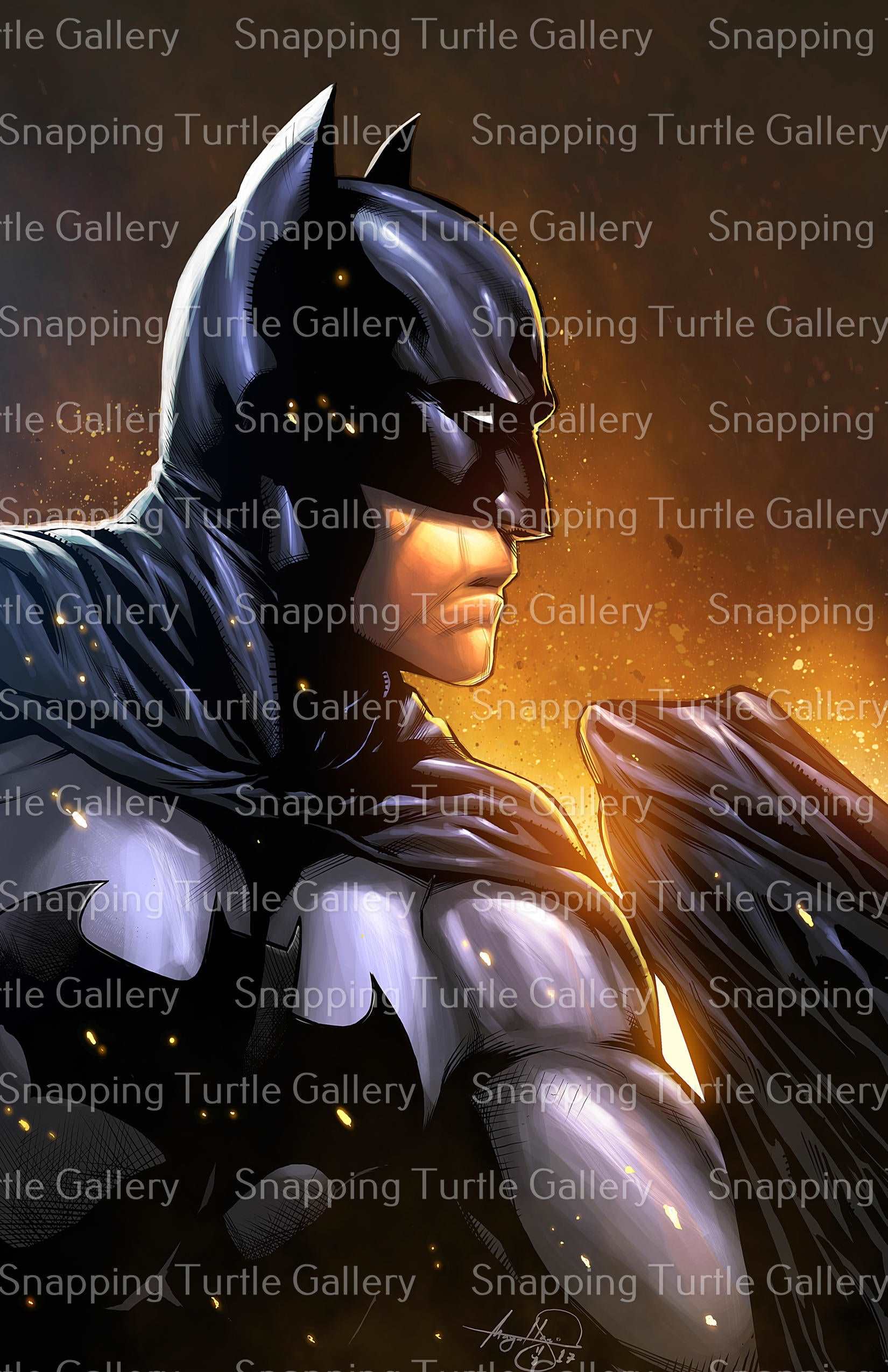 Batman Bust Art - Snapping Turtle Gallery