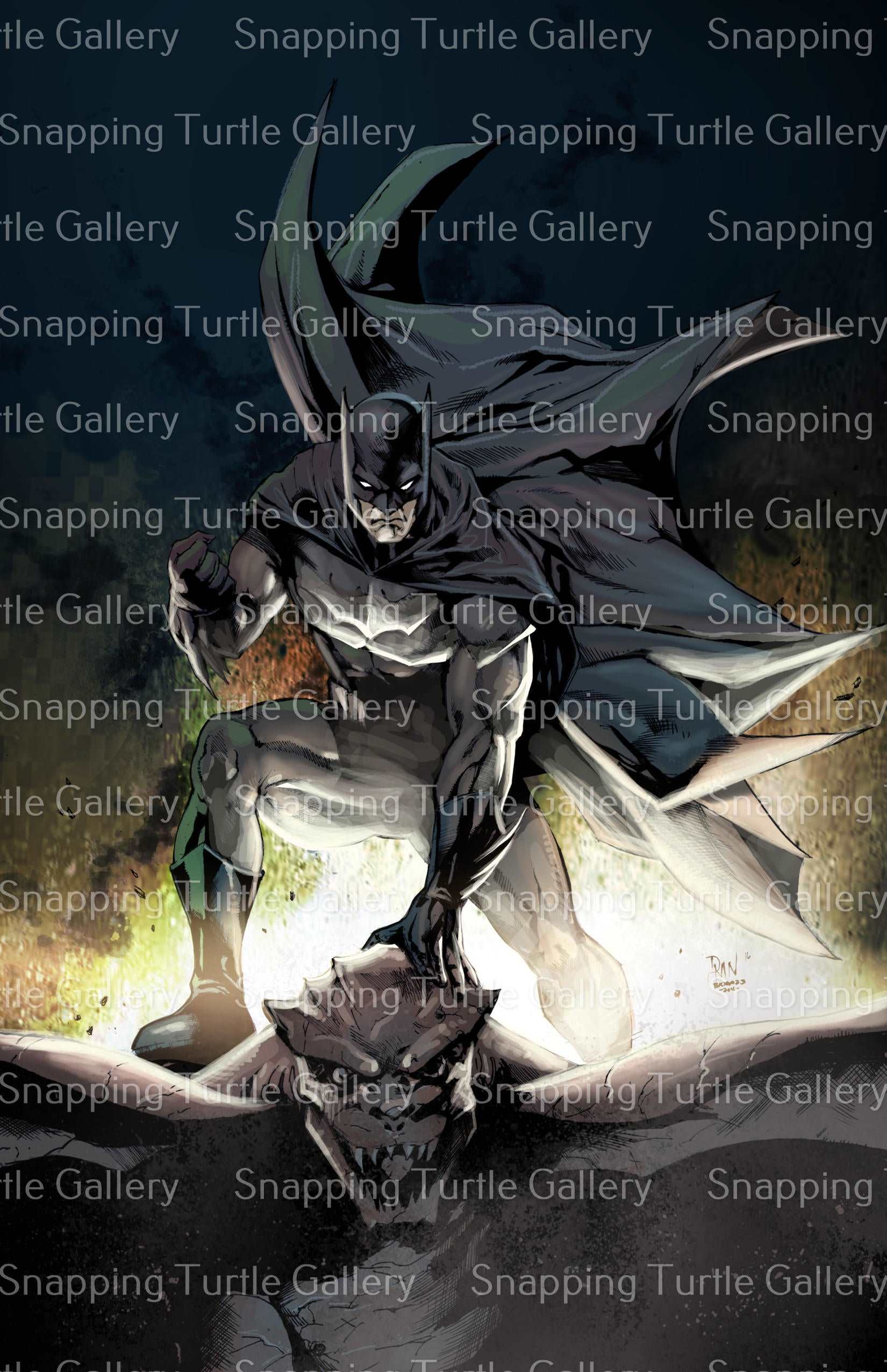 Batman Gargoyle - Snapping Turtle Gallery