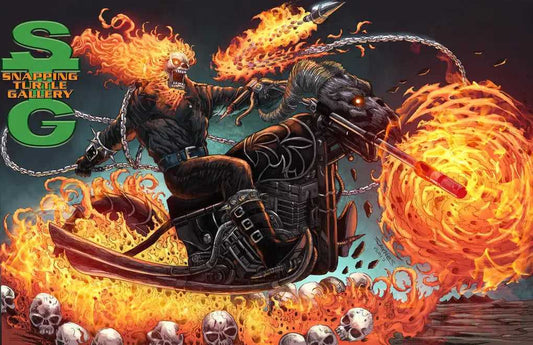 Blazing Ghost Rider - Snapping Turtle Gallery