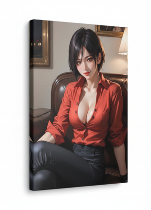 Ada Wong Wall Art | Resident Evil Fan Art | Snapping Turtle Gallery - Snapping Turtle Gallery