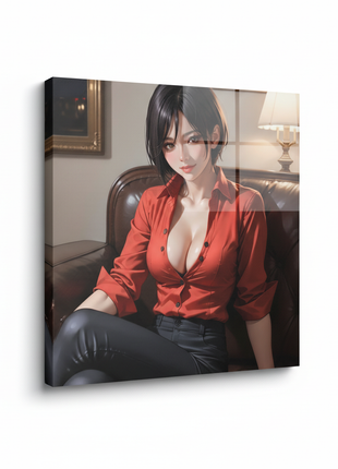 Ada Wong Wall Art | Resident Evil Fan Art | Snapping Turtle Gallery - Snapping Turtle Gallery