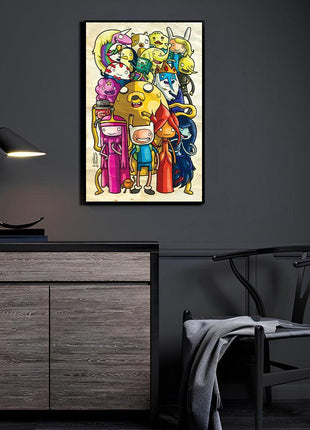 Adventure Time Wall Art | Cartoon Fan Art | Snapping Turtle Gallery - Snapping Turtle Gallery