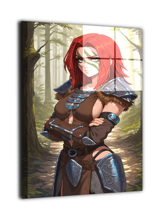Aela the Huntress Wall Art | Skyrim Fan Art | Snapping Turtle Gallery - Snapping Turtle Gallery