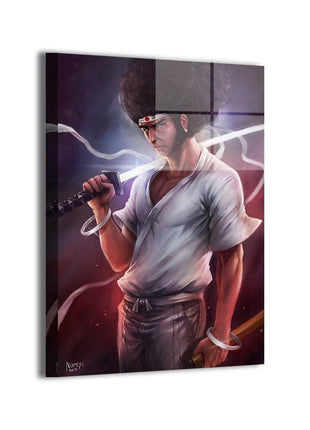Afro Samurai Wall Art | Anime Ultra-HD Acrylic, Metal & Canvas Print - Snapping Turtle Gallery