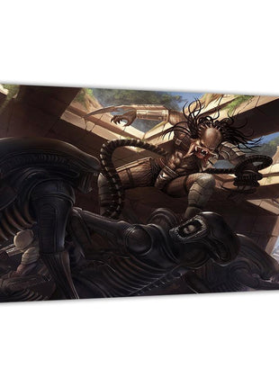 Aliens vs Predator Wall Art | Sci-Fi Fan Art | Snapping Turtle Gallery - Snapping Turtle Gallery