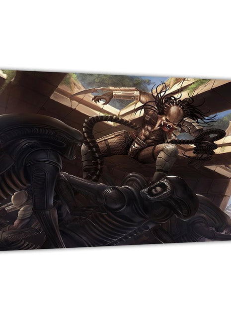 Aliens vs Predator Wall Art | Sci-Fi Fan Art | Snapping Turtle Gallery - Snapping Turtle Gallery