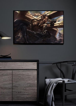 Aliens vs Predator Wall Art | Sci-Fi Fan Art | Snapping Turtle Gallery - Snapping Turtle Gallery