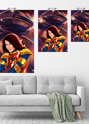 Alpha 5 Wall Art | Power Rangers Fan Art | Snapping Turtle Gallery - Snapping Turtle Gallery