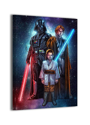 Anakin Wall Art | Star Wars Fan Art | Snapping Turtle Gallery - Snapping Turtle Gallery