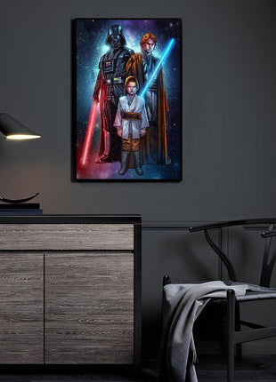 Anakin Wall Art | Star Wars Fan Art | Snapping Turtle Gallery - Snapping Turtle Gallery