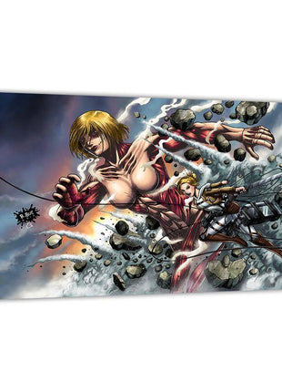 Annie Leonhart Art | Attack on Titan Fan Art | Snapping Turtle [variant_option1] Print, Premium Wall Art by Snapping Turtle Gallery