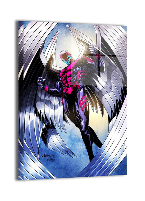 Archangel Wall Art | X-Men Fan Art | Snapping Turtle Gallery [variant_option1] Print, Premium Wall Art by Snapping Turtle Gallery