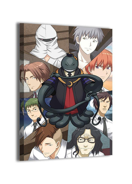 Koro-Sensei Assassination Classroom Wall Art | Acrylic, Metal & Canvas - Snapping Turtle Gallery