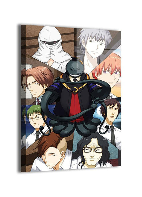 Koro-Sensei Assassination Classroom Wall Art | Acrylic, Metal & Canvas - Snapping Turtle Gallery