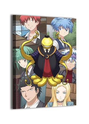 Koro-Sensei Assassination Classroom Wall Art | Acrylic, Metal & Canvas - Snapping Turtle Gallery