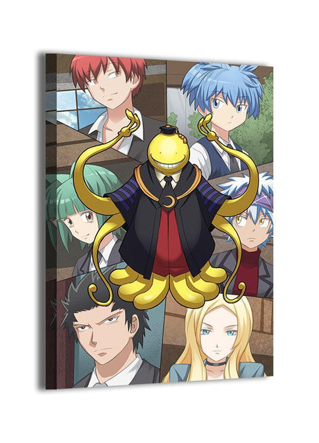 Koro-Sensei Assassination Classroom Wall Art | Acrylic, Metal & Canvas - Snapping Turtle Gallery