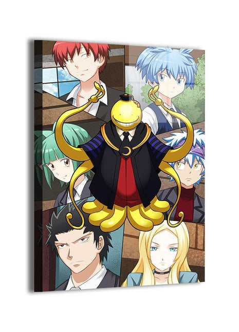 Koro-Sensei Assassination Classroom Wall Art | Acrylic, Metal & Canvas - Snapping Turtle Gallery