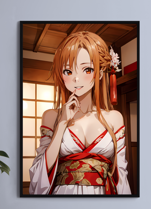 Asuna Wall Art | Sword Art Online Fan Art | Snapping Turtle Gallery - Snapping Turtle Gallery