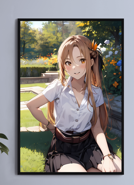 Asuna Art | Acrylic, Metal & Canvas - Snapping Turtle Gallery