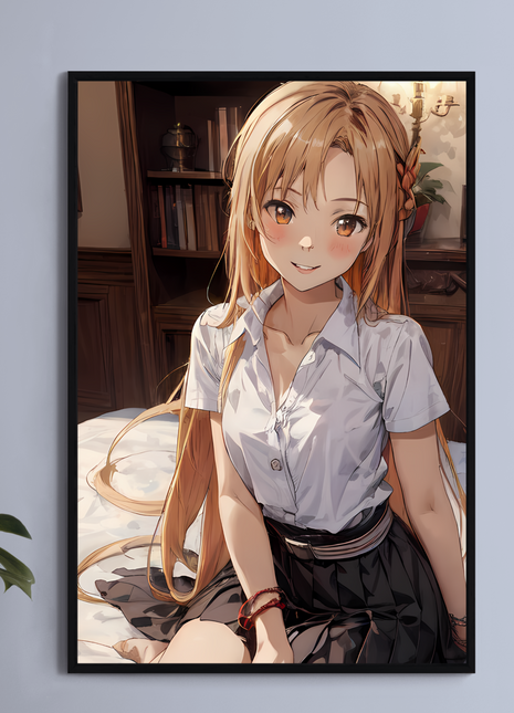 Asuna Wall Art | Sword Art Online Fan Art | Snapping Turtle Gallery - Snapping Turtle Gallery