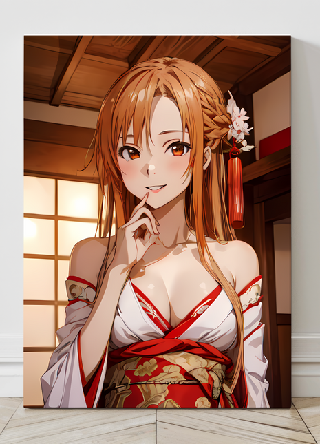 Asuna Wall Art | Sword Art Online Fan Art | Snapping Turtle Gallery - Snapping Turtle Gallery