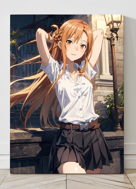 Asuna Wall Art | Sword Art Online Fan Art | Snapping Turtle Gallery - Snapping Turtle Gallery