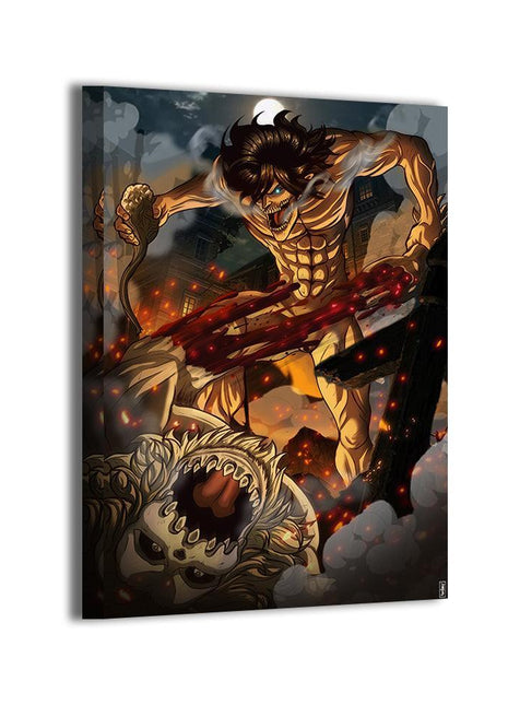 Attack Titan Wall Art | Attack on Titan Fan Art | Snapping Turtle Gallery [variant_option1] Print, Premium Wall Art by Snapping Turtle Gallery