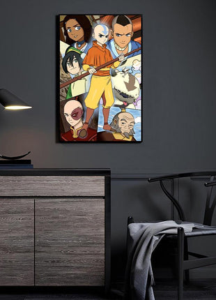 Avatar and gang Wall Art | STGCollection [variant_option1] Print, Premium Wall Art by Snapping Turtle Gallery