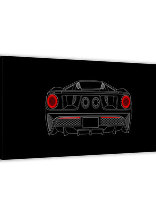 Garage Wall Art | Backfire Blueprint Supercar Acrylic, Metal & Canvas, Shop Backfire Blueprint supercar wall art. HD Acrylic, HD Metal & Gallery Canvas prints. Fast US shipping. Buy 3 Get 1 FREE! Ready to hang. Order yours today., [-Snapping Turtle Gallery