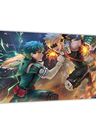 Bakugo vs Deku Wall Art | My Hero Academia Acrylic, Metal & Canvas - Snapping Turtle Gallery