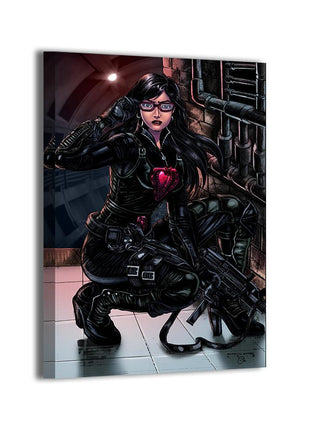 Baroness Wall Art | G.I. Joe Ultra-HD Acrylic, Metal & Canvas Print - Snapping Turtle Gallery