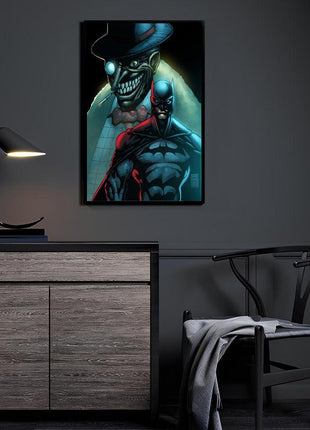 Batman & Penguin Wall Art | DC Comics HD Acrylic, Metal & Canvas Print - Snapping Turtle Gallery