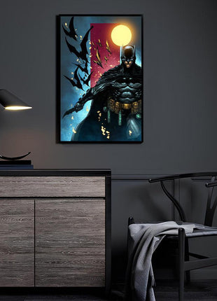 Batman DC Comics Wall Art Acrylic Print — Dark Knight Ultra-HD, Premium Wall Art by Snapping Turtle Gallery
