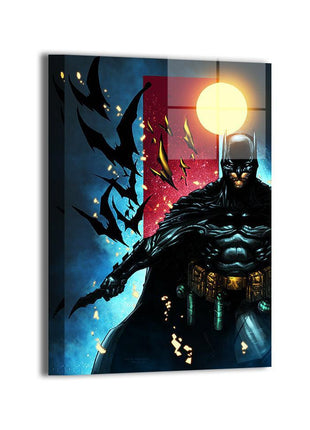 Batman DC Comics Wall Art Metal Print — Dark Knight HD Metal, Premium Wall Art by Snapping Turtle Gallery