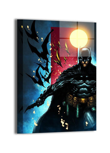 Batman DC Comics Wall Art Metal Print — Dark Knight HD Metal, Premium Wall Art by Snapping Turtle Gallery