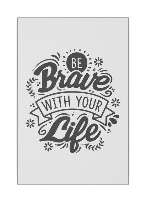 Motivational Quote Art | Acrylic, Metal & Canvas - Snapping Turtle Gallery