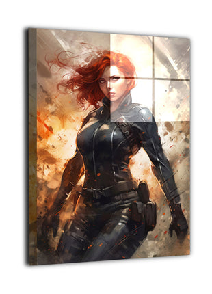 Black Widow Wall Art | Marvel Ultra-HD Acrylic, Metal & Canvas Print - Snapping Turtle Gallery