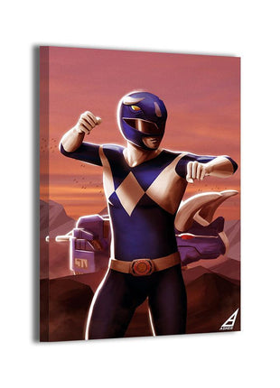 Blue Ranger Wall Art | Power Rangers HD Acrylic, Metal & Canvas Print - Snapping Turtle Gallery