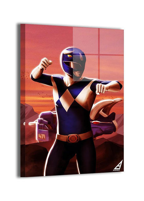 Blue Ranger Wall Art | Power Rangers HD Acrylic, Metal & Canvas Print - Snapping Turtle Gallery