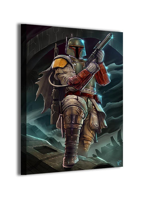 Boba Fett Wall Art | Star Wars Ultra-HD Acrylic, Metal & Canvas Print - Snapping Turtle Gallery