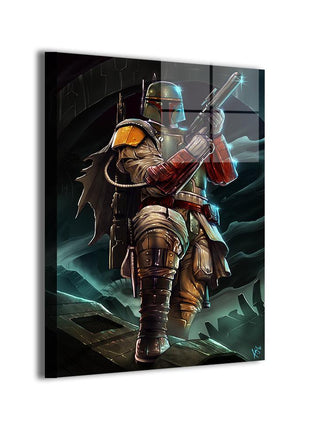 Boba Fett Wall Art | HD Acrylic, Canvas, Metal Prints, Shop Boba Fett Star Wars wall art by Wizyakuza. 3mm Acrylic, Dye-Sub Metal & Gloss Canvas. Ready to hang. Buy 3 Get 1 FREE!, [-Snapping Turtle Gallery