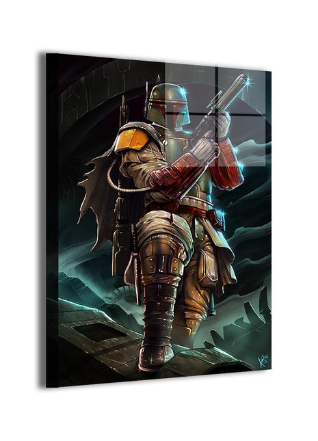 Boba Fett Wall Art | Star Wars Ultra-HD Acrylic, Metal & Canvas Print - Snapping Turtle Gallery