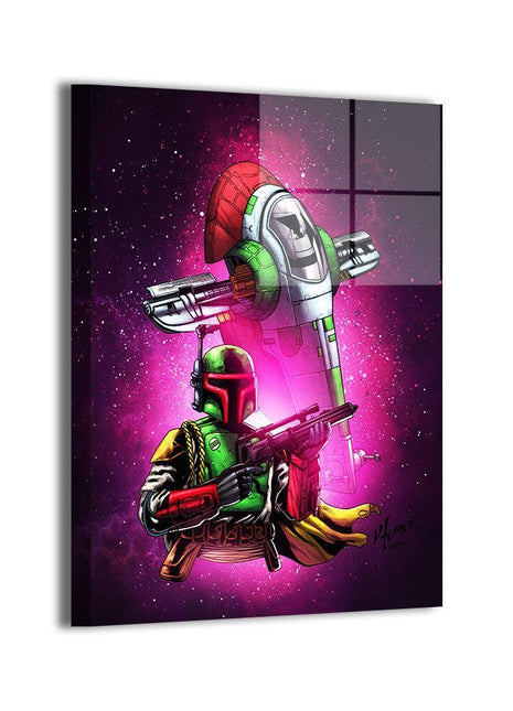 Boba Fett Wall Art | Star Wars Fan Art | Snapping Turtle Gallery - Snapping Turtle Gallery