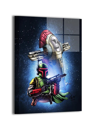 Boba Fett Wall Art | Star Wars Fan Art | Snapping Turtle Gallery - Snapping Turtle Gallery