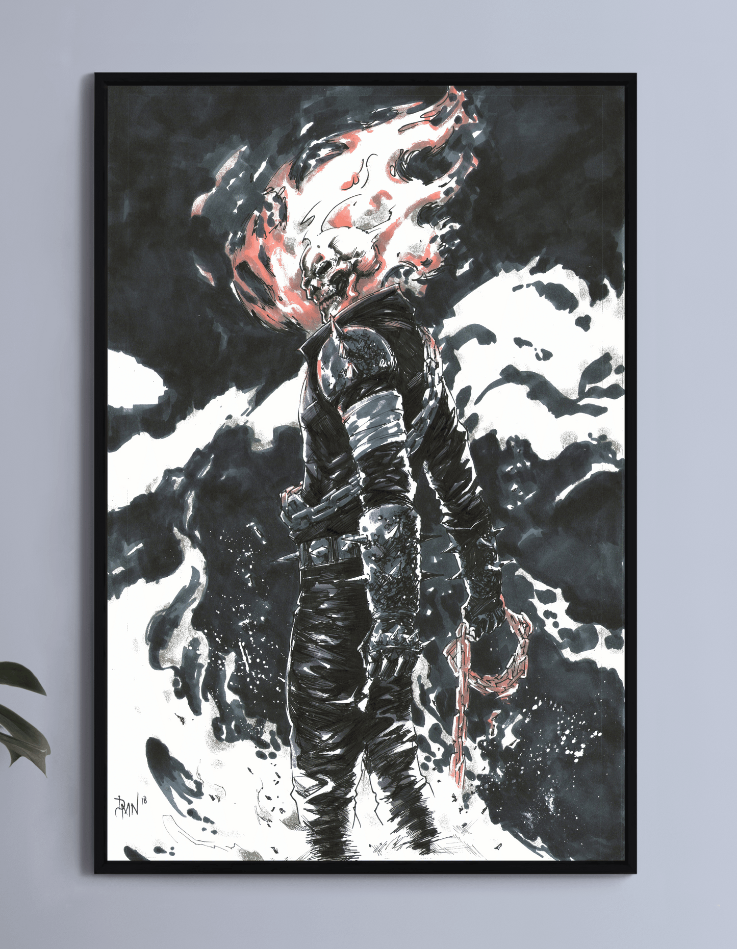 Ghost Rider Wall Art