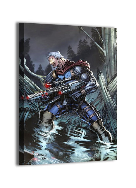 Cable Wall Art | Marvel Fan Art | Snapping Turtle Gallery [variant_option1] Print, Premium Wall Art by Snapping Turtle Gallery