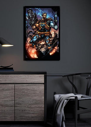 Cable Wall Art | Marvel X-Men HD Acrylic, Metal & Gallery Canvas Print - Snapping Turtle Gallery