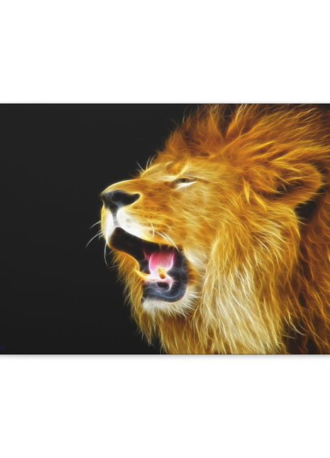 Call of the King – Roaring Lion Wall Art | STG Collection - Snapping Turtle Gallery